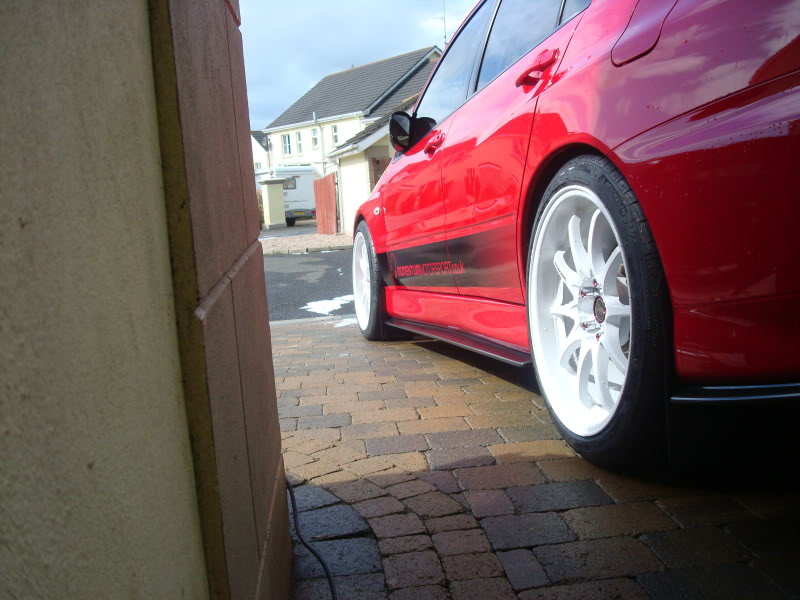 photo 2 Mitsubishi Lancer Evolution custom wheels Volk  CE28N 18x9.5, ET , tire size X R18. x ET