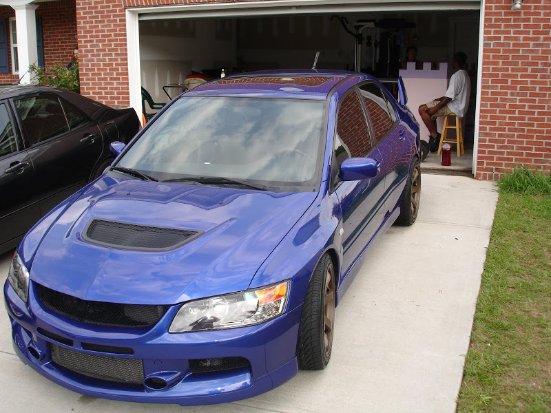 photo 1 Mitsubishi Lancer Evolution custom wheels Rota Grid 18x9.5, ET +20, tire size X R18. x ET