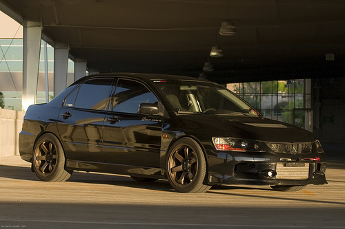 photo 2 Mitsubishi Lancer Evolution custom wheels Rota Grid 18x9.5, ET +20, tire size X R18. x ET