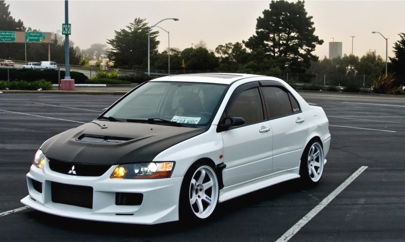 photo 1 Mitsubishi Lancer Evolution custom wheels   18x10.5, ET +15, tire size X R18. x ET