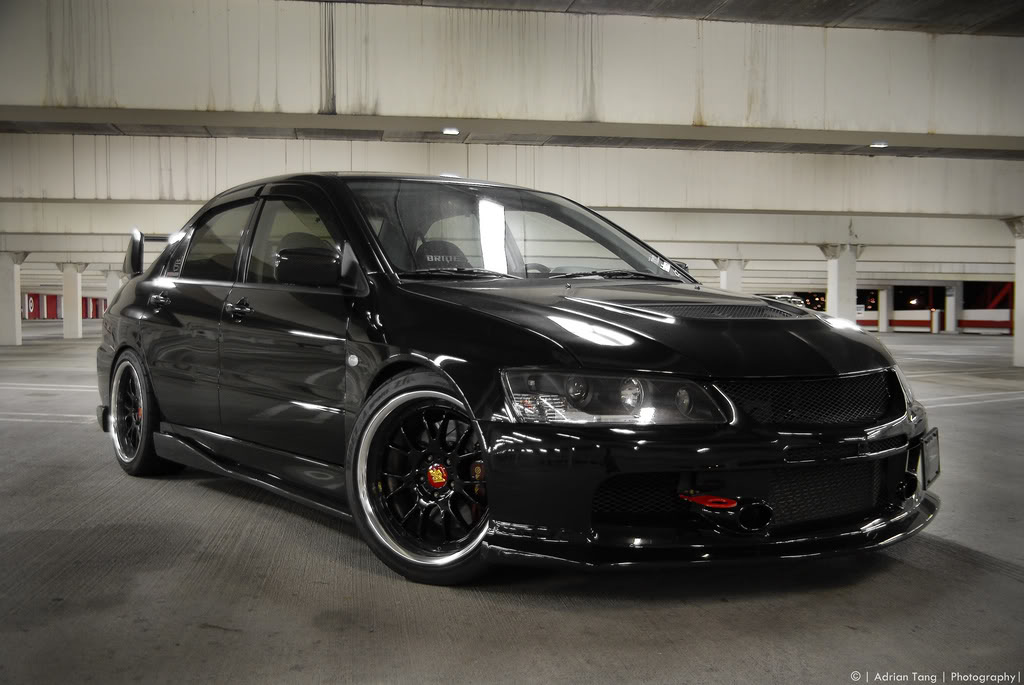 photo 2 Mitsubishi Lancer Evolution custom wheels Work VS-TX 18x9.5, ET , tire size 245/40 R18. x ET 