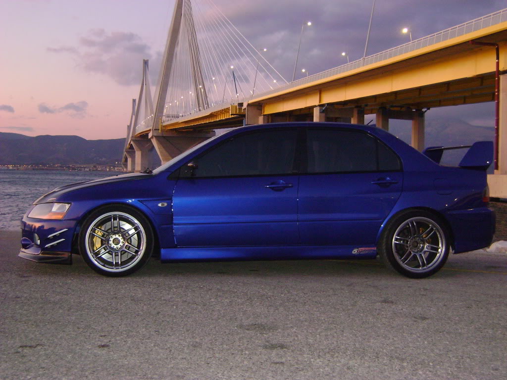 photo 1 Mitsubishi Lancer Evolution custom wheels AME TM-02 18x10.0, ET , tire size 245/35 R18. x ET