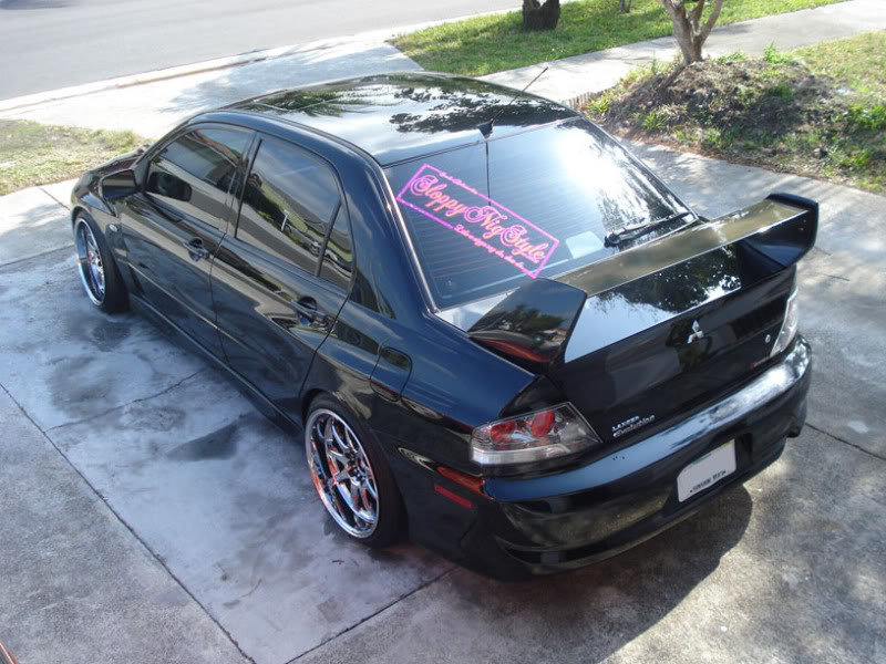 photo 4 Mitsubishi Lancer Evolution custom wheels Work  Metal Buff 18x10.0, ET +18, tire size 225/40 R18. x ET 