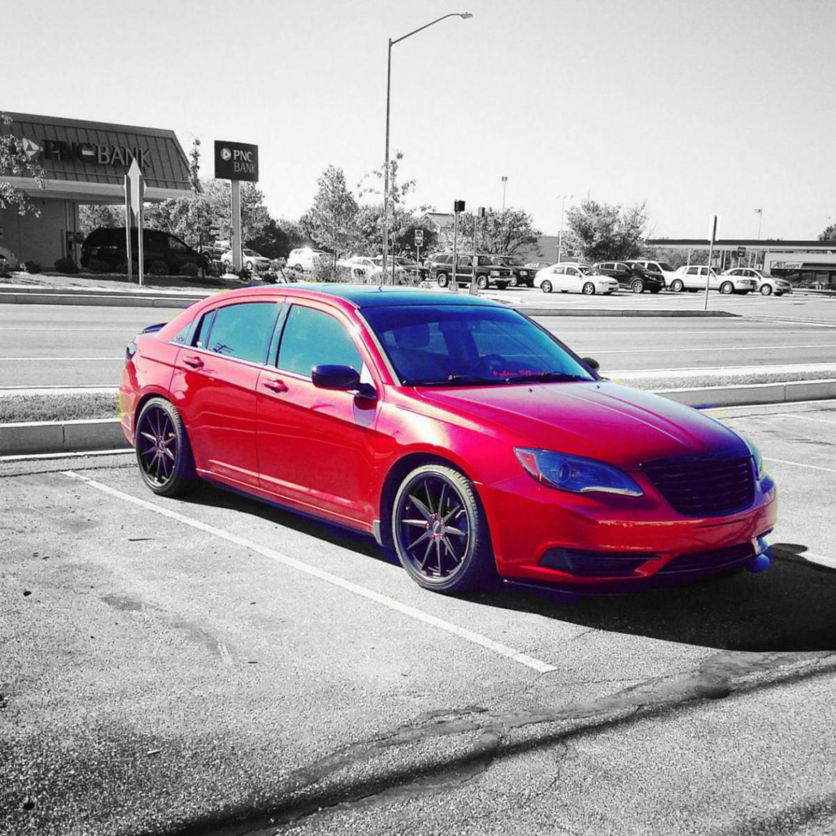 photo 2 Chrysler 200 custom wheels 20x, ET , tire size 225/35 R20. x ET