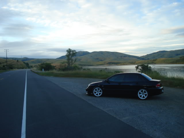 photo 4 Mitsubishi Lancer Evolution custom wheels Rota Grid 18x9.5, ET +15, tire size 255/35 R18. 18x9.5 ET+20