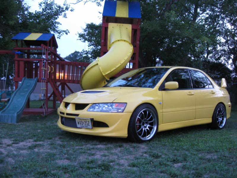 photo 4 Mitsubishi Lancer Evolution custom wheels Work 11R 18x9.5, ET +20, tire size X R18. x ET