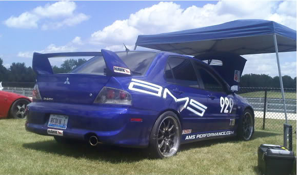 photo 5 Mitsubishi Lancer Evolution custom wheels Volk LE28 18x9.5, ET +28, tire size 255/35 R18. x ET