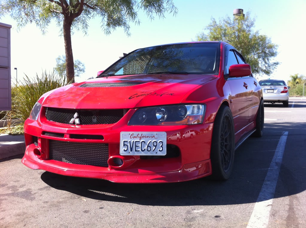 photo 3 Mitsubishi Lancer Evolution custom wheels Enkei NT03 18x9.5, ET +27, tire size X R18. x ET