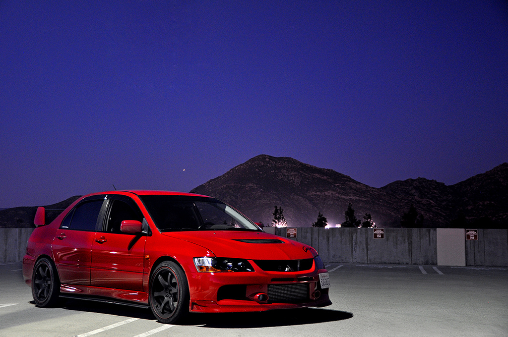 photo 1 Mitsubishi Lancer Evolution custom wheels Gram Light 57 Maximum 18x9.5, ET +22, tire size X R18. x ET