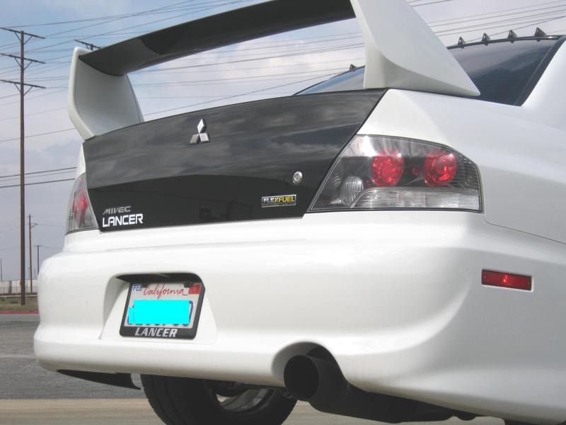 photo 4 Mitsubishi Lancer Evolution custom wheels Advan RGII 17x9.0, ET +27, tire size 275/40 R17. x ET