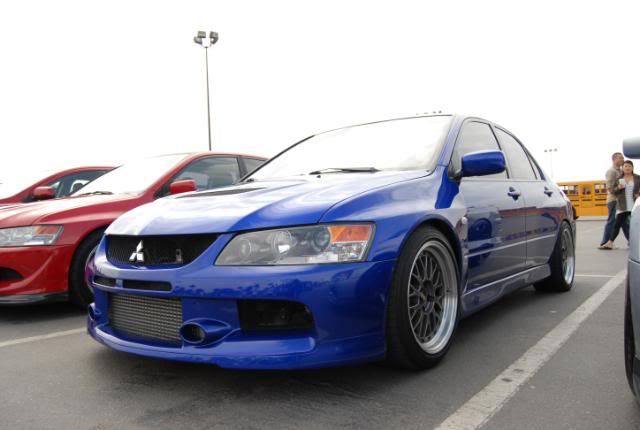 photo 1 Mitsubishi Lancer Evolution custom wheels BBS LM 17x9.5, ET +25, tire size 255/40 R17. x ET