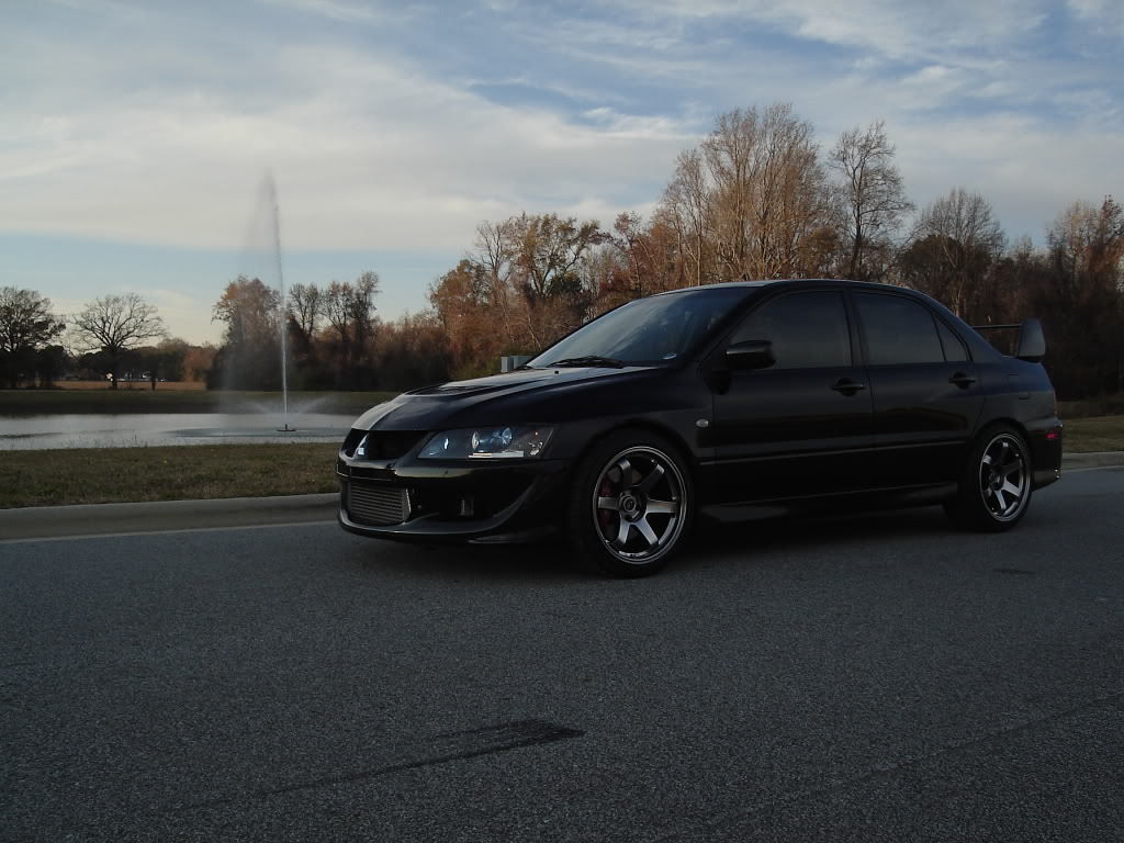 photo 2 Mitsubishi Lancer Evolution custom wheels Rota Grids 18x9.5, ET +15, tire size X R18. 18x9.5 ET+20 