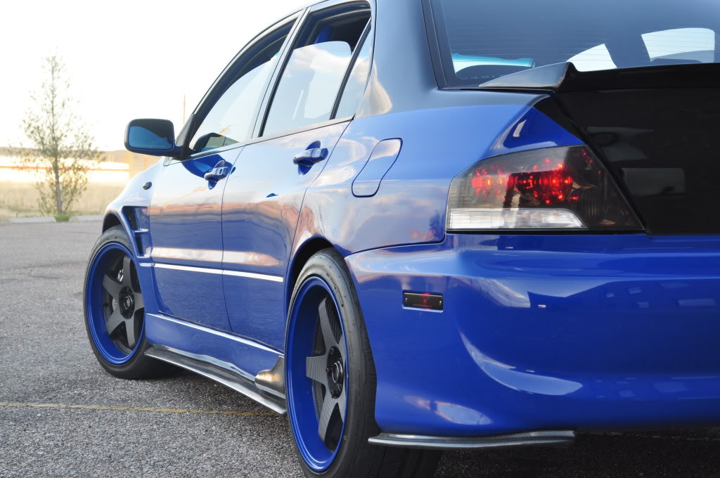 photo 1 Mitsubishi Lancer Evolution custom wheels   18x9.5, ET +25, tire size 245/40 R18. x ET