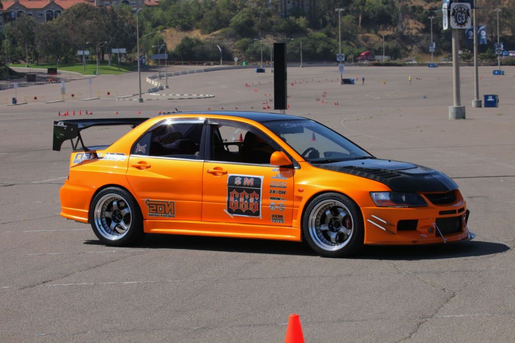 photo 3 Mitsubishi Lancer Evolution custom wheels   18x10.5, ET -1, tire size 315/30 R18. x ET