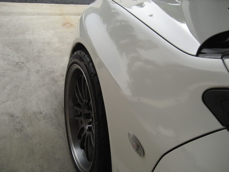 photo 2 Mitsubishi Lancer Evolution custom wheels Volk RE30 18x9.5, ET +22, tire size 255/35 R18. x ET