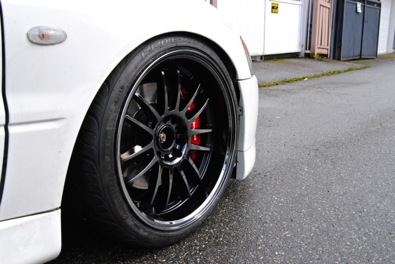 photo 1 Mitsubishi Lancer Evolution custom wheels Rota SVN-R 18x10.0, ET +20, tire size 245/35 R18. x ET