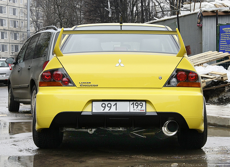 photo 5 Mitsubishi Lancer Evolution custom wheels Volk  TE37SL  18x10.5, ET +15, tire size 225/40 R18. x ET