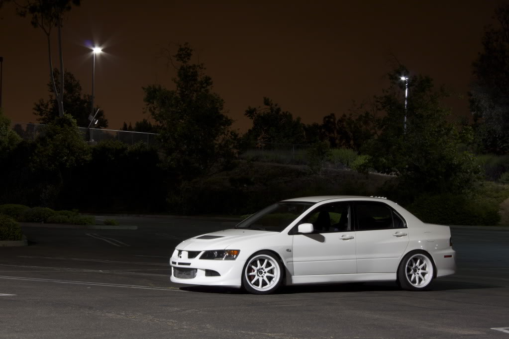 photo 1 Mitsubishi Lancer Evolution custom wheels Work XD9  18x10.0, ET +18, tire size 255/35 R18. x ET