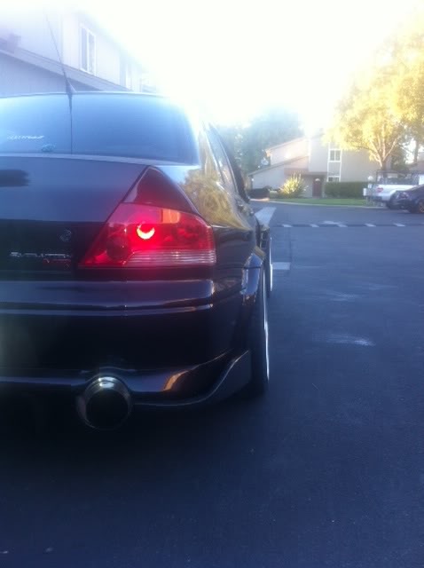 photo 2 Mitsubishi Lancer Evolution custom wheels   18x11.5, ET -18, tire size 295/30 R18. x ET