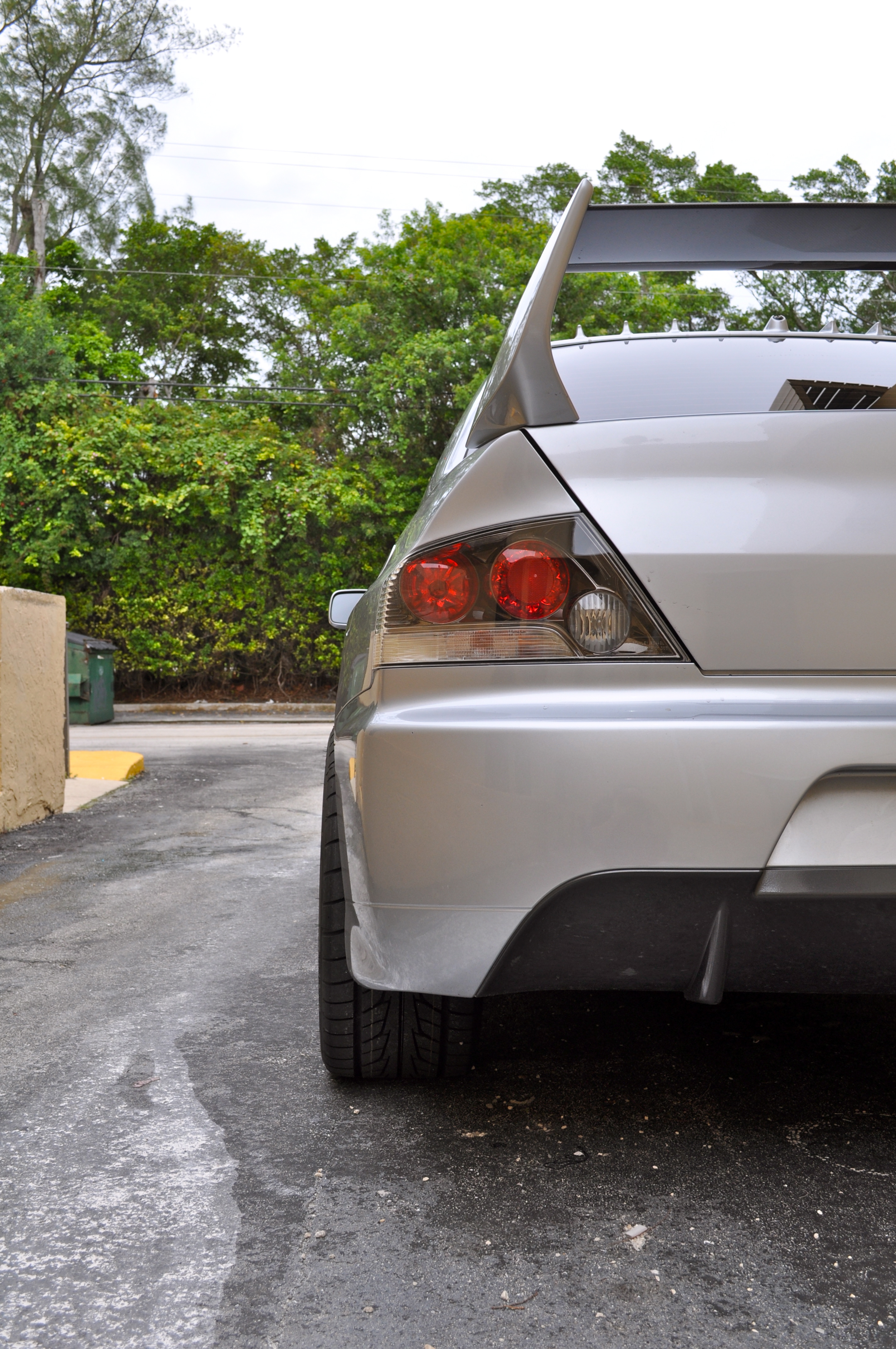 photo 1 Mitsubishi Lancer Evolution custom wheels Work  CR Kai 18x9.5, ET +20, tire size 265/35 R18. x ET