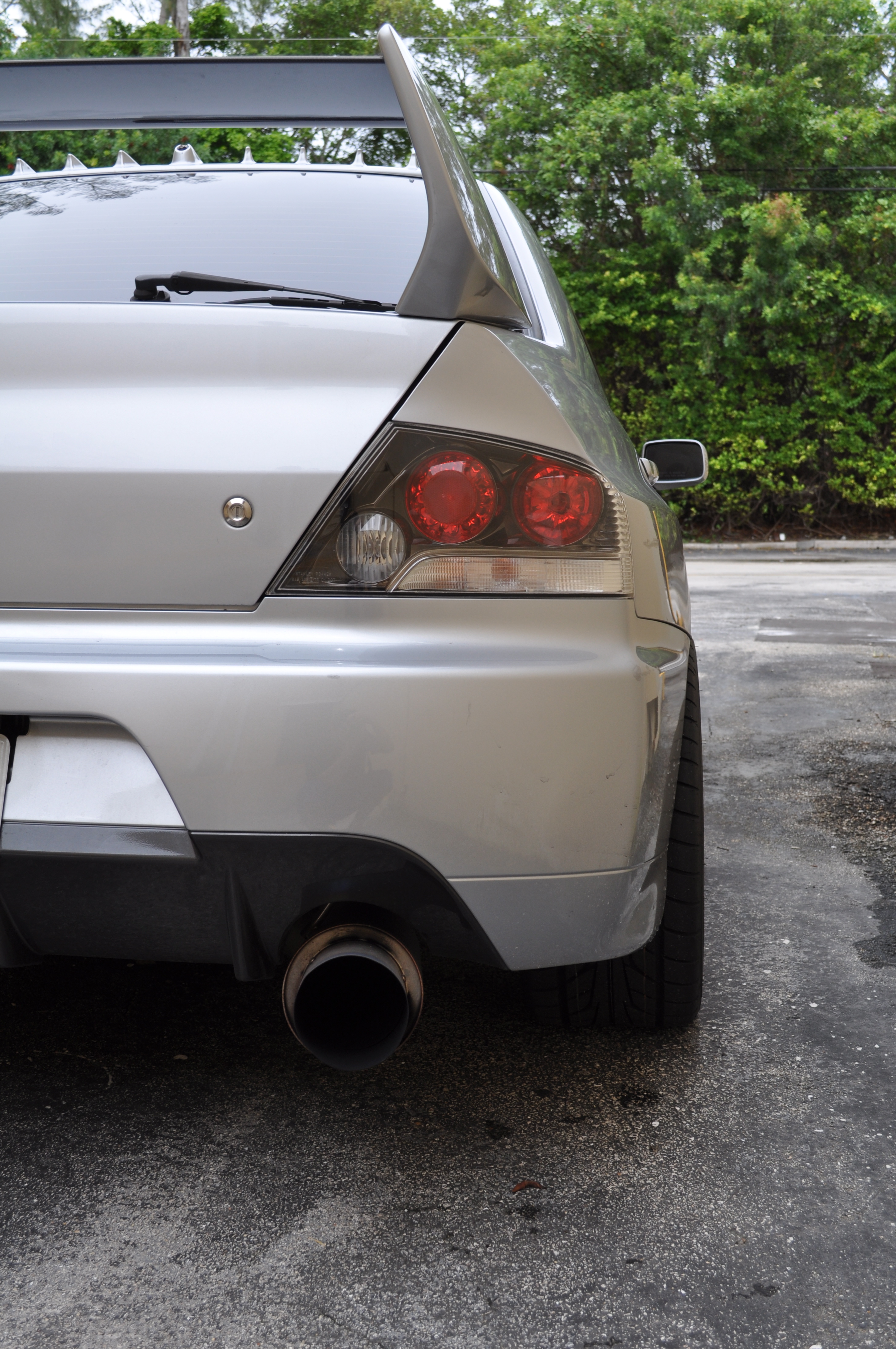 photo 2 Mitsubishi Lancer Evolution custom wheels Work  CR Kai 18x9.5, ET +20, tire size 265/35 R18. x ET