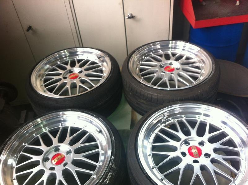 photo 1 Mitsubishi Lancer Evolution custom wheels BBS LE MANS 19x9.5, ET +25, tire size X R19. x ET
