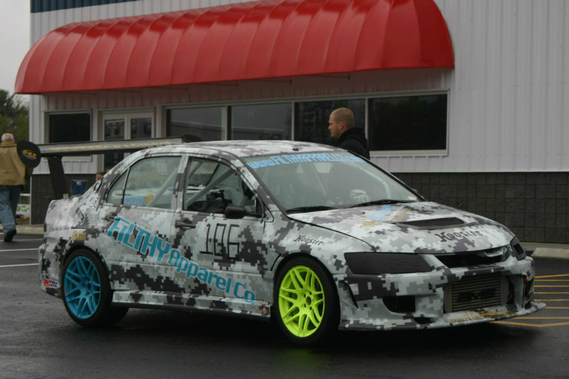 photo 1 Mitsubishi Lancer Evolution custom wheels Forgestar F14 18x10.0, ET +10, tire size 275/35 R18. x ET