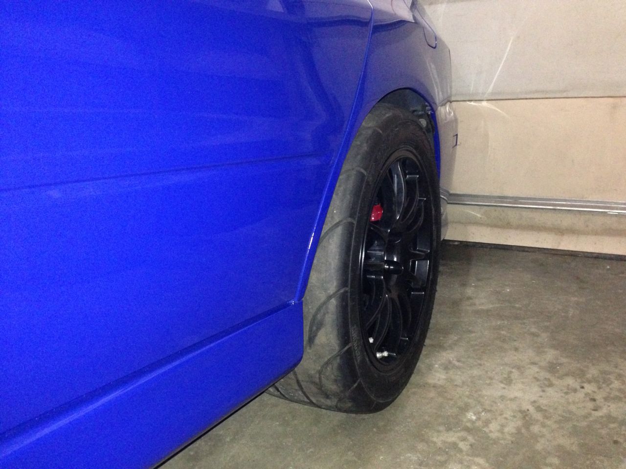 photo 2 Mitsubishi Lancer Evolution custom wheels Enkei GTC01  17x9.5, ET , tire size 275/40 R17. x ET