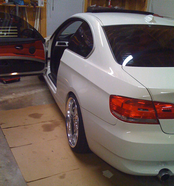 photo 2 BMW 328 custom wheels Work Wheels Varianza 19x8.5, ET +35, tire size 235/35 R19. 19x10.0 ET+25 265/30 R19