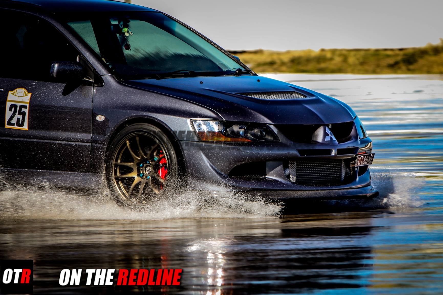 photo 1 Mitsubishi Lancer Evolution custom wheels Work  Emotion Kiwami 18x9.5, ET +20, tire size 245/40 R18. x ET