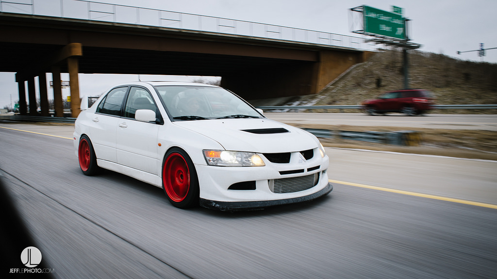 photo 1 Mitsubishi Lancer Evolution custom wheels Miro 398 18x9.5, ET +15, tire size 245/40 R18. x ET