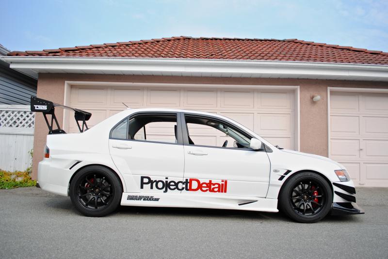 photo 3 Mitsubishi Lancer Evolution custom wheels Volk  CE28N 18x10.5, ET +18, tire size 285/35 R18. x ET