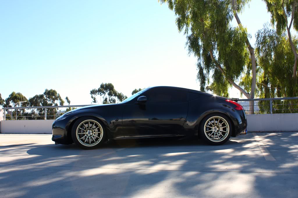 photo 1 Nissan 370Z custom wheels SSR Type F 19x9.5, ET +22, tire size 245/40 R19. 19x10.5 ET+15 275/35 R19