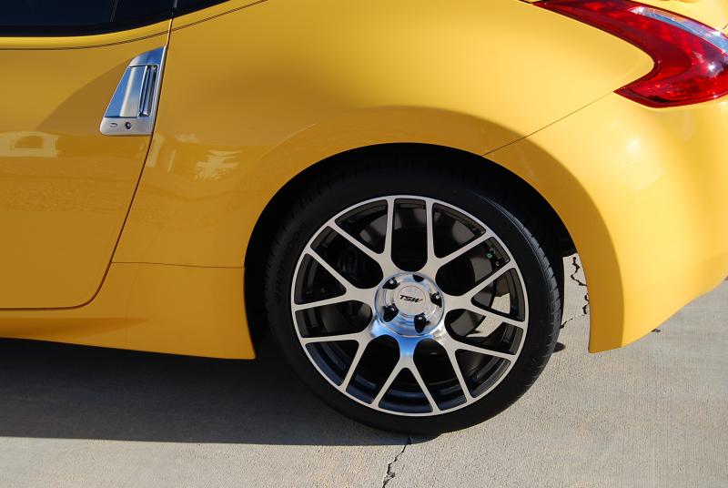 photo 2 Nissan 370Z custom wheels TSW Nurburgring 19x9.5, ET +26, tire size 275/35 R19. 19x10.5 ET+7 305/30 R19
