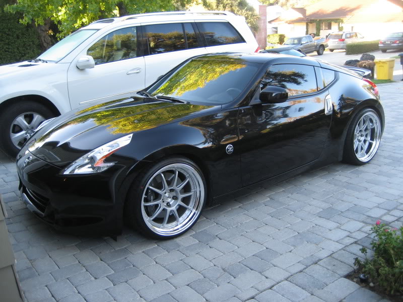 photo 1 Nissan 370Z custom wheels SSR SP3  20x10.0, ET +21, tire size 255/30 R20. 20x11.0 ET+1 295/25 R20