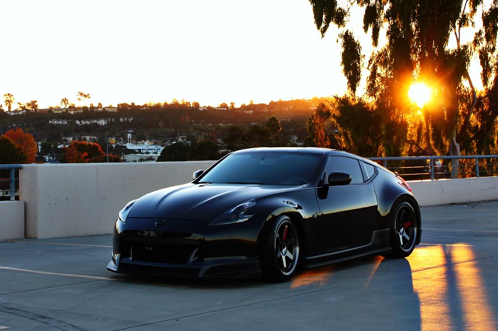 photo 4 Nissan 370Z custom wheels Volk TE37 Super Lap 19x9.5, ET +22, tire size 245/40 R19. 19x10.5 ET+12 275/35 R19