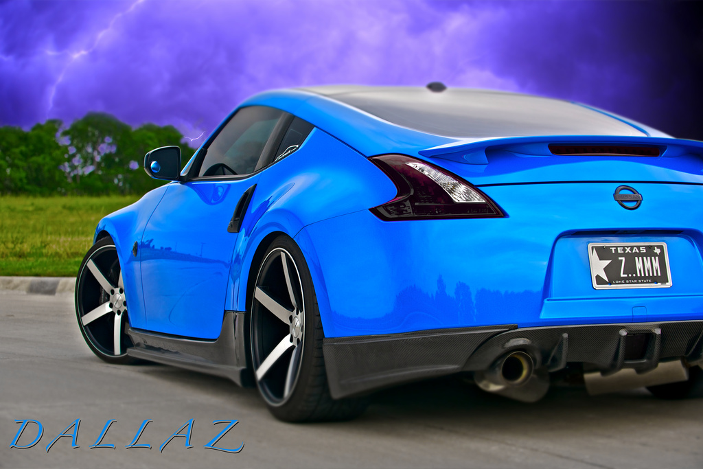 photo 1 Nissan 370Z custom wheels Vossen CV3 20x9.0, ET +20, tire size 245/30 R20. 20x10.5 ET+15 285/30 R20