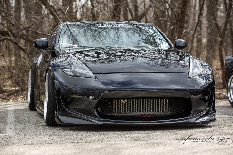 photo 5 Nissan 370Z custom wheels Work Gnosis HS203 20x9.5, ET +1, tire size 225/35 R20. 20x10.5 ET-12 255/35 R20