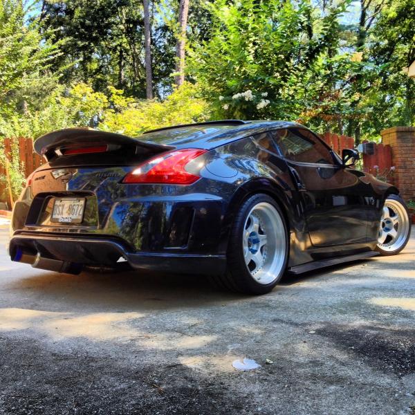 photo 2 Nissan 370Z custom wheels Work Meister S1 19x9.5, ET +17, tire size 255/35 R19. 19x11.0 ET+10 295/30 R19