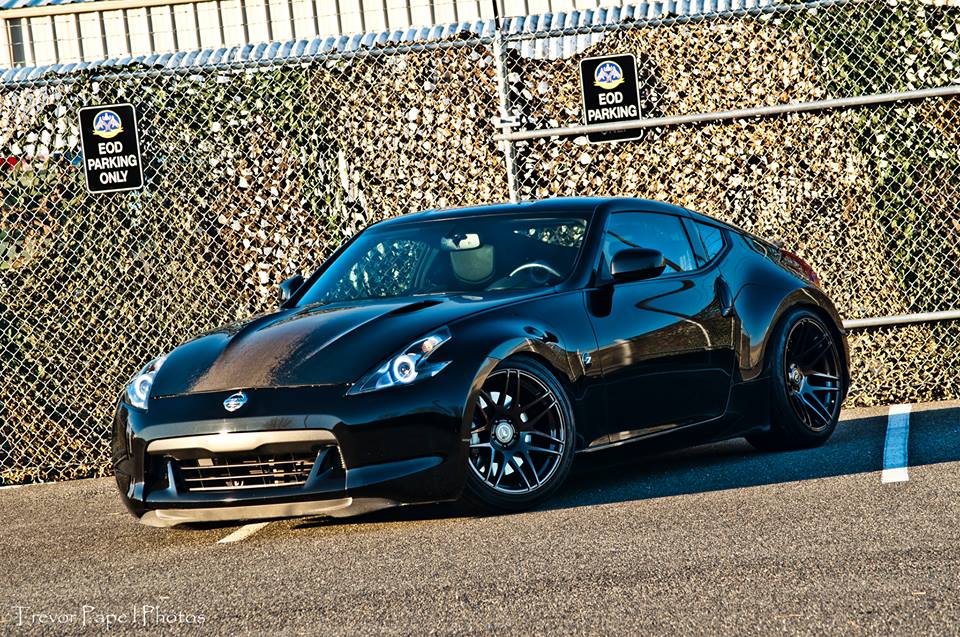 photo 1 Nissan 370Z custom wheels ForgeStar F14 Burst Bronze 19x9.5, ET +20, tire size 245/40 R19. 19x11.0 ET+15 275/35 R19