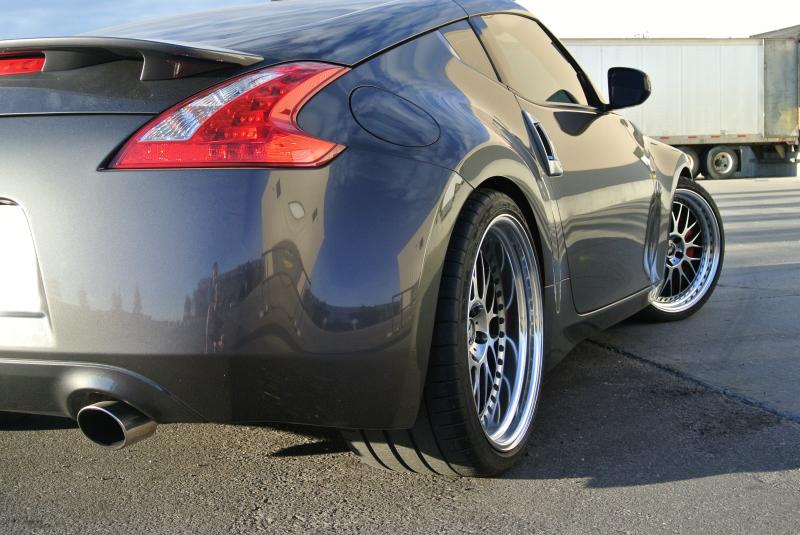 photo 1 Nissan 370Z custom wheels Work VS-XX 20x9.5, ET +20, tire size 265/ R20. 20x12.0 ET+26 325/ R20
