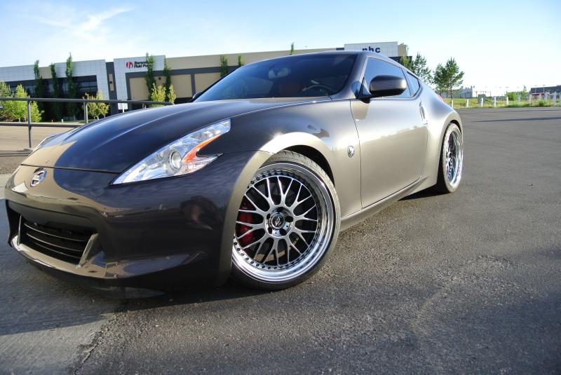 photo 3 Nissan 370Z custom wheels Work VS-XX 20x9.5, ET +20, tire size 265/ R20. 20x12.0 ET+26 325/ R20