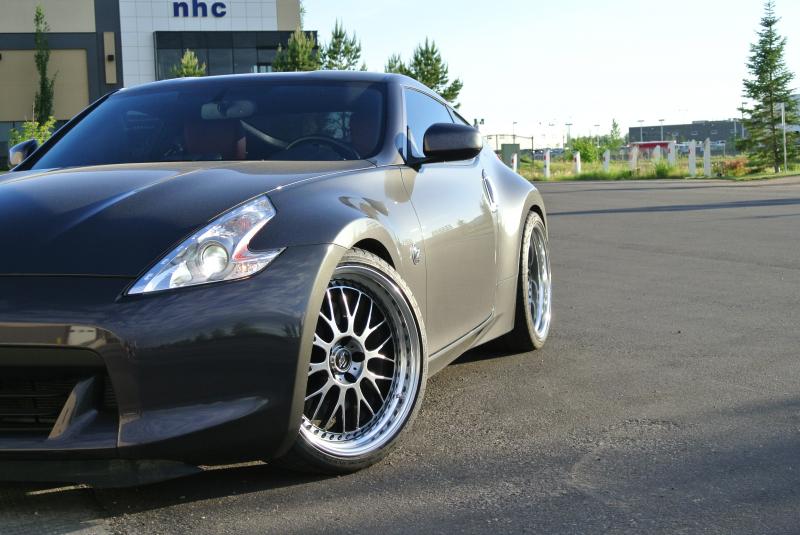 photo 4 Nissan 370Z custom wheels Work VS-XX 20x9.5, ET +20, tire size 265/ R20. 20x12.0 ET+26 325/ R20