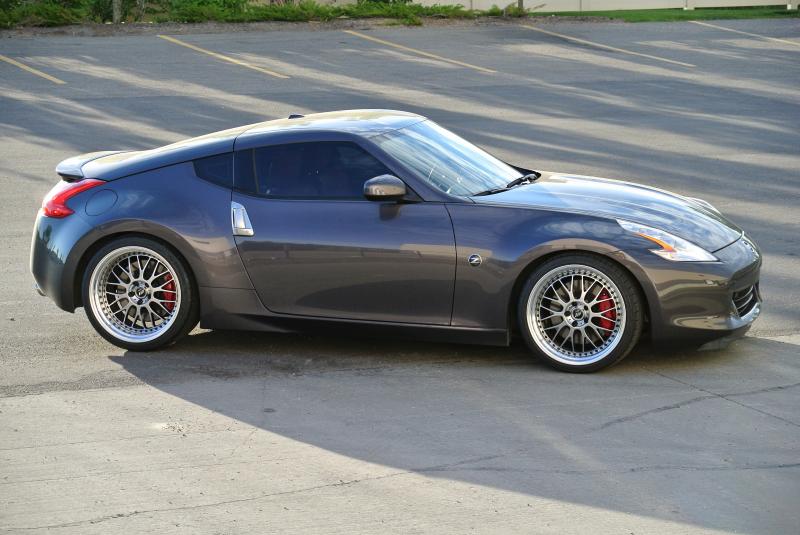 photo 5 Nissan 370Z custom wheels Work VS-XX 20x9.5, ET +20, tire size 265/ R20. 20x12.0 ET+26 325/ R20