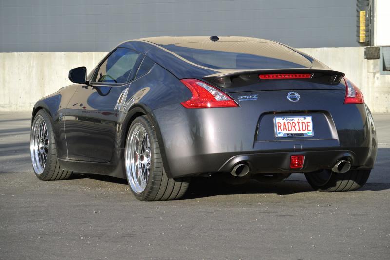 photo 7 Nissan 370Z custom wheels Work VS-XX 20x9.5, ET +20, tire size 265/ R20. 20x12.0 ET+26 325/ R20