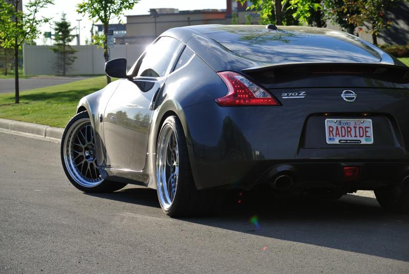 photo 8 Nissan 370Z custom wheels Work VS-XX 20x9.5, ET +20, tire size 265/ R20. 20x12.0 ET+26 325/ R20