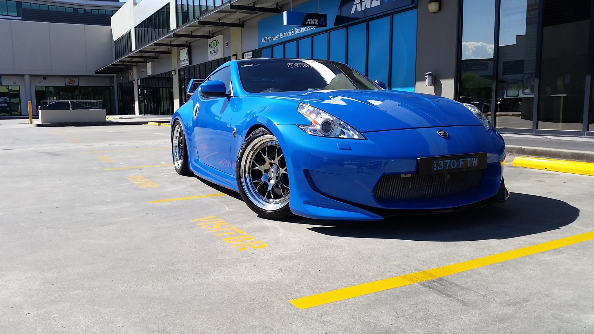 photo 1 Nissan 370Z custom wheels SSR Professor MS3 19x9.5, ET +25, tire size 265/35 R19. 19x10.5 ET 305/30 R19