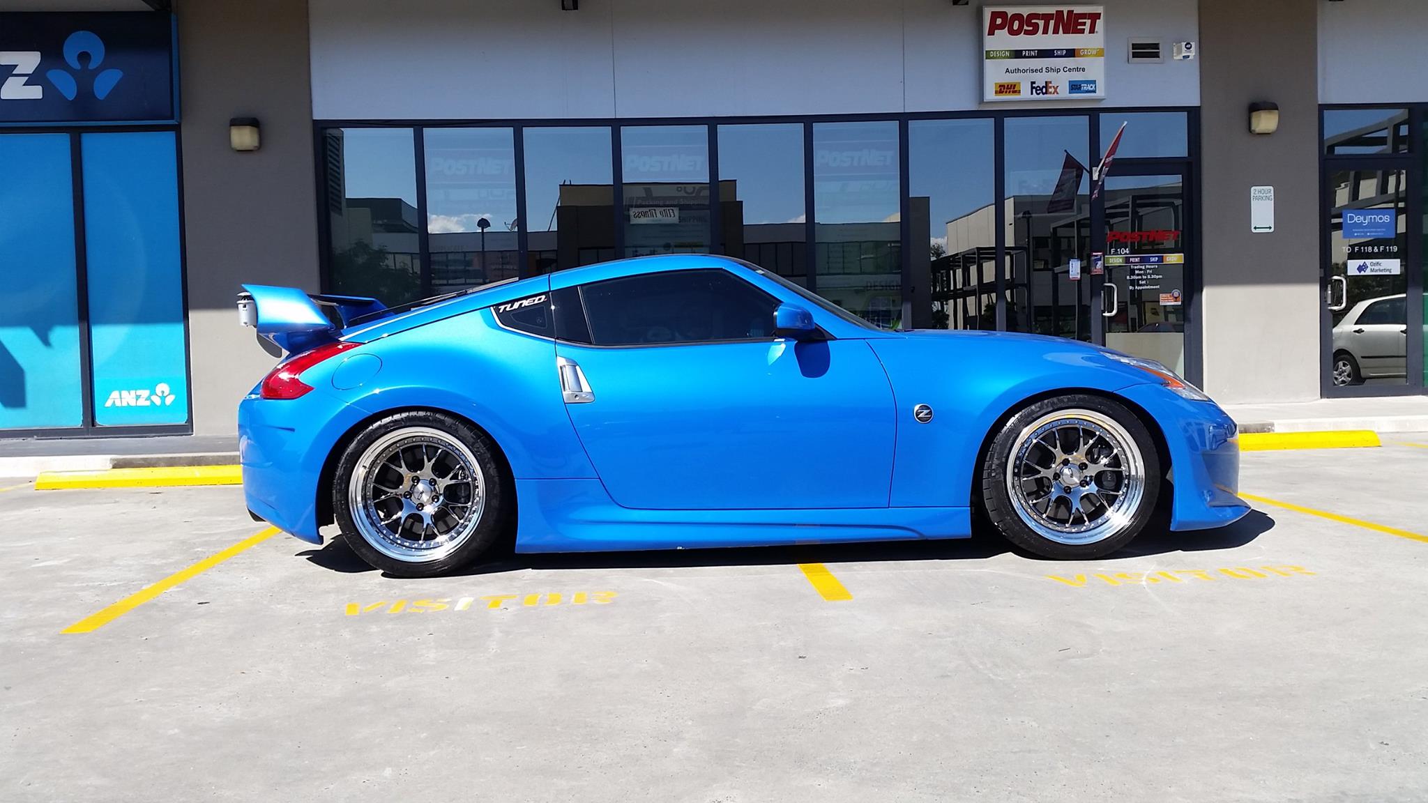 photo 2 Nissan 370Z custom wheels SSR Professor MS3 19x9.5, ET +25, tire size 265/35 R19. 19x10.5 ET 305/30 R19