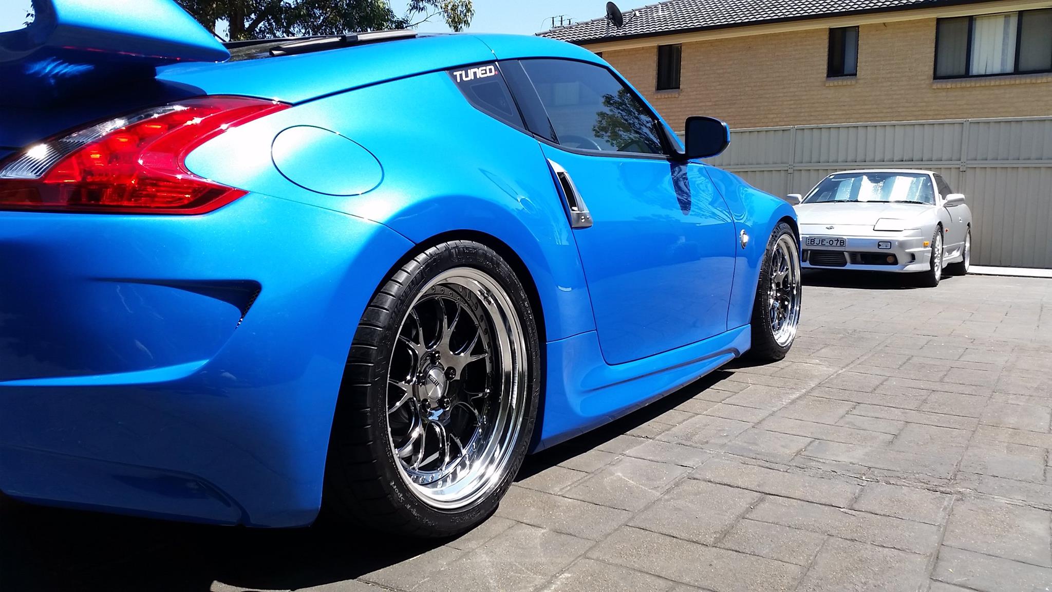 photo 3 Nissan 370Z custom wheels SSR Professor MS3 19x9.5, ET +25, tire size 265/35 R19. 19x10.5 ET 305/30 R19