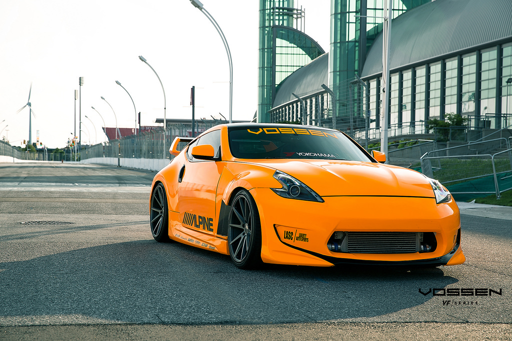 photo 1 Nissan 370Z custom wheels Vossen VFS-1 20x9.5, ET +25, tire size 245/35 R20. 20x12.0 ET+30 305/30 R20